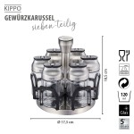 GEFU Комплект за подправки със стойка “KIPPO“ - 7 части